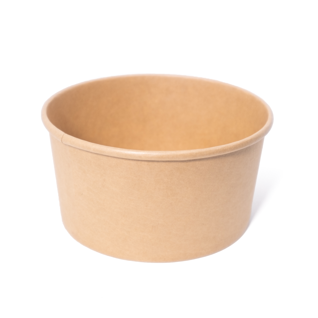 Bowl Kraft 1000 con Tapa (300und)