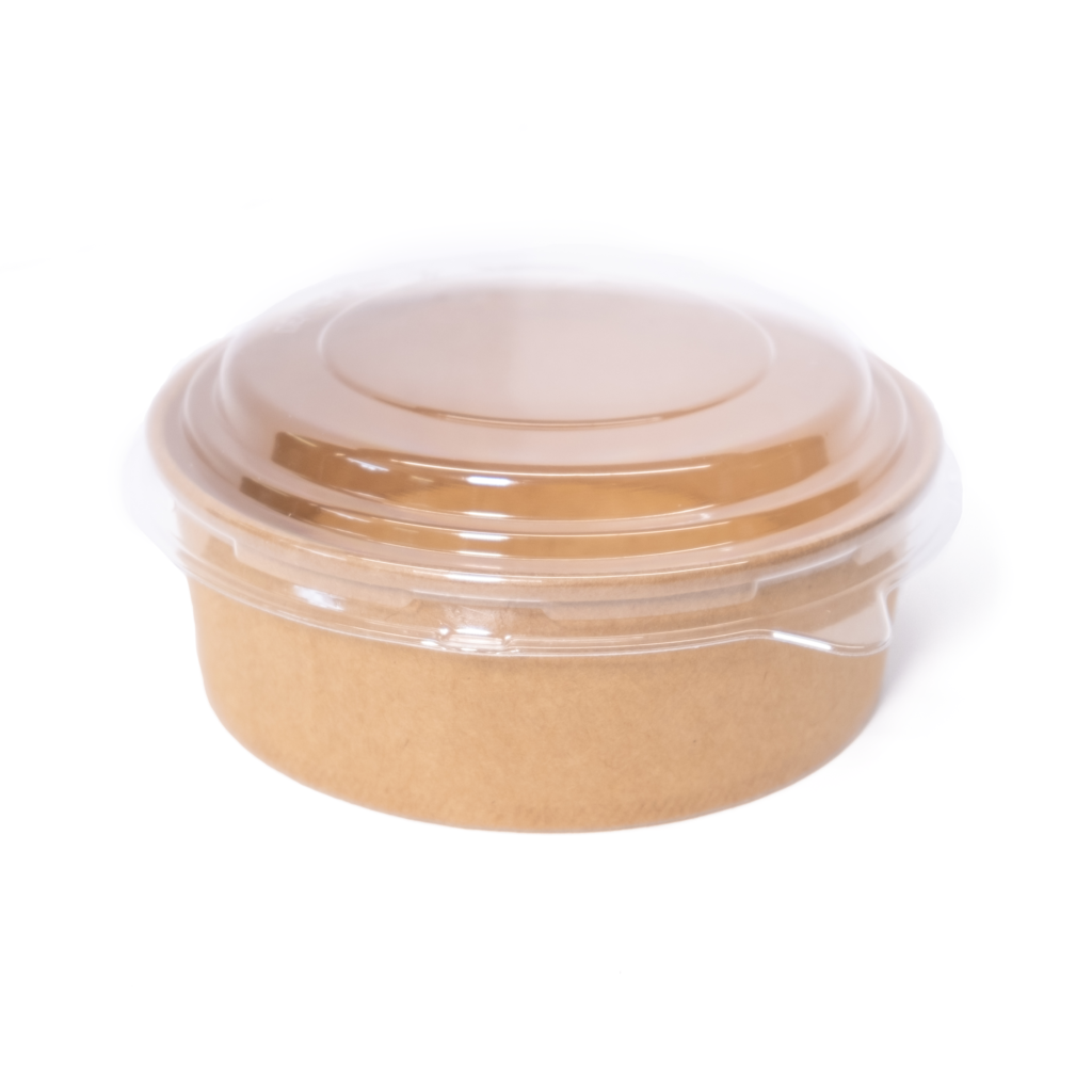 Bowl Kraft 600 con Tapa