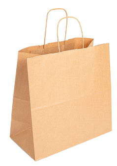 Bolsa De Papel Con Asas 27x16x29 (100, 200, 300und)