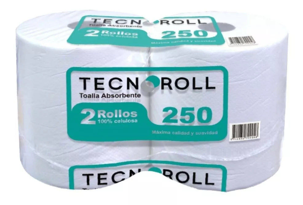 Toalla de papel Jumbo 2x250mts