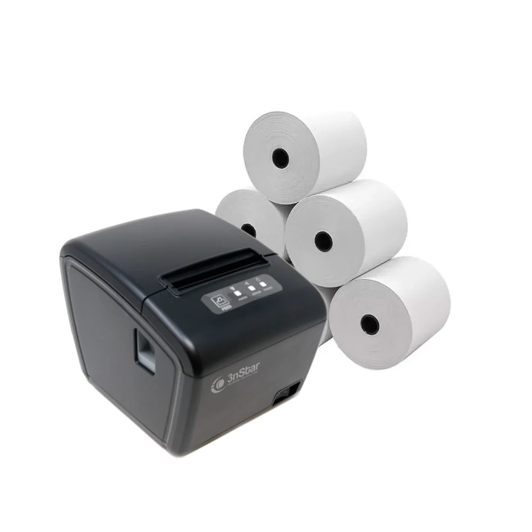 Rollo Termico 80x80 Mm 70grs Color Blanco