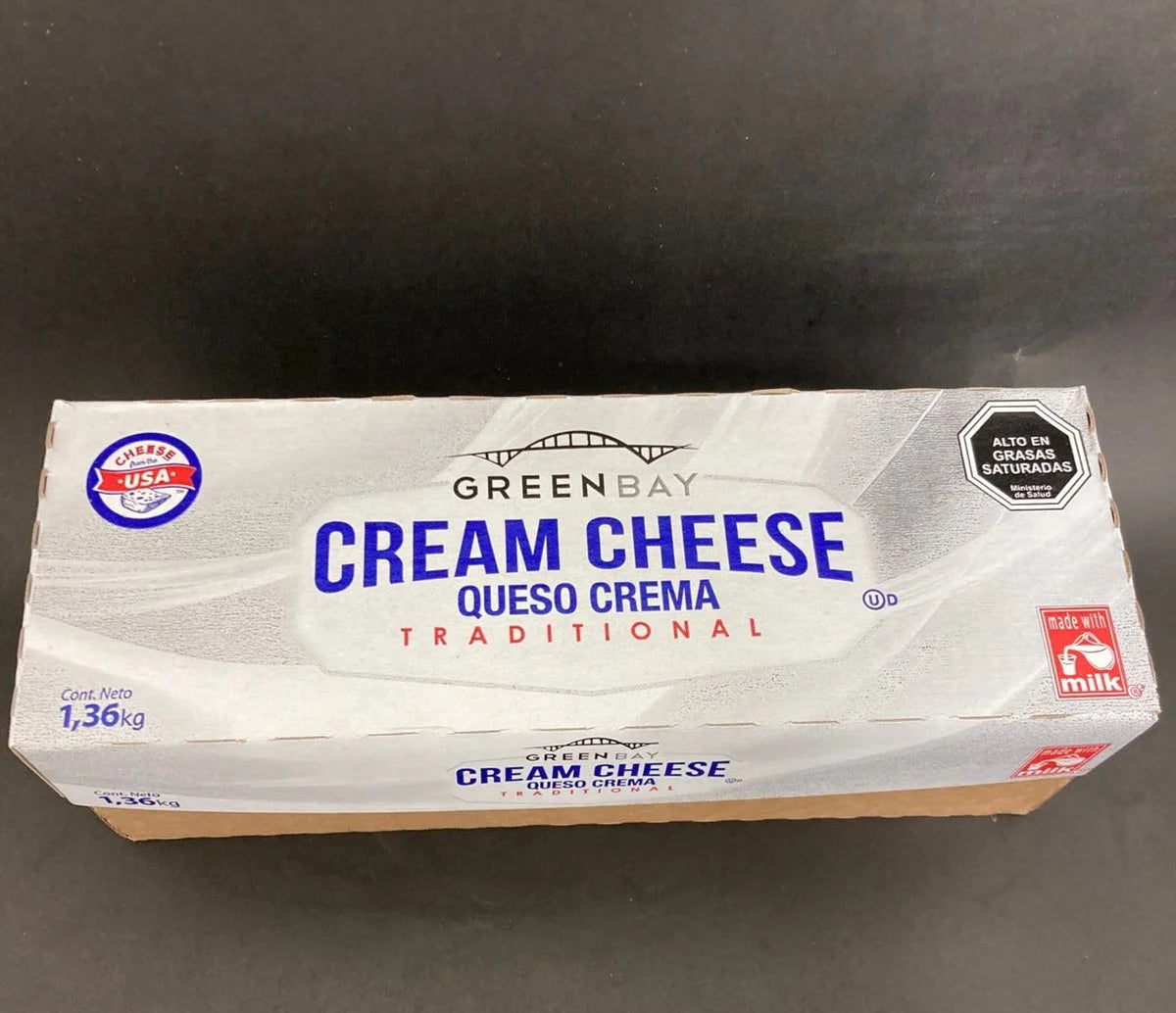 Queso Crema Greenbay 1,36 kg