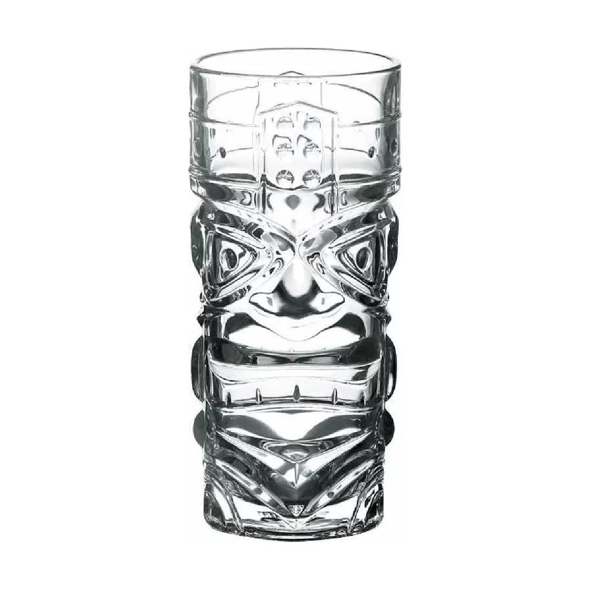 Vaso Tiki Vidrio Templado 6 unidades