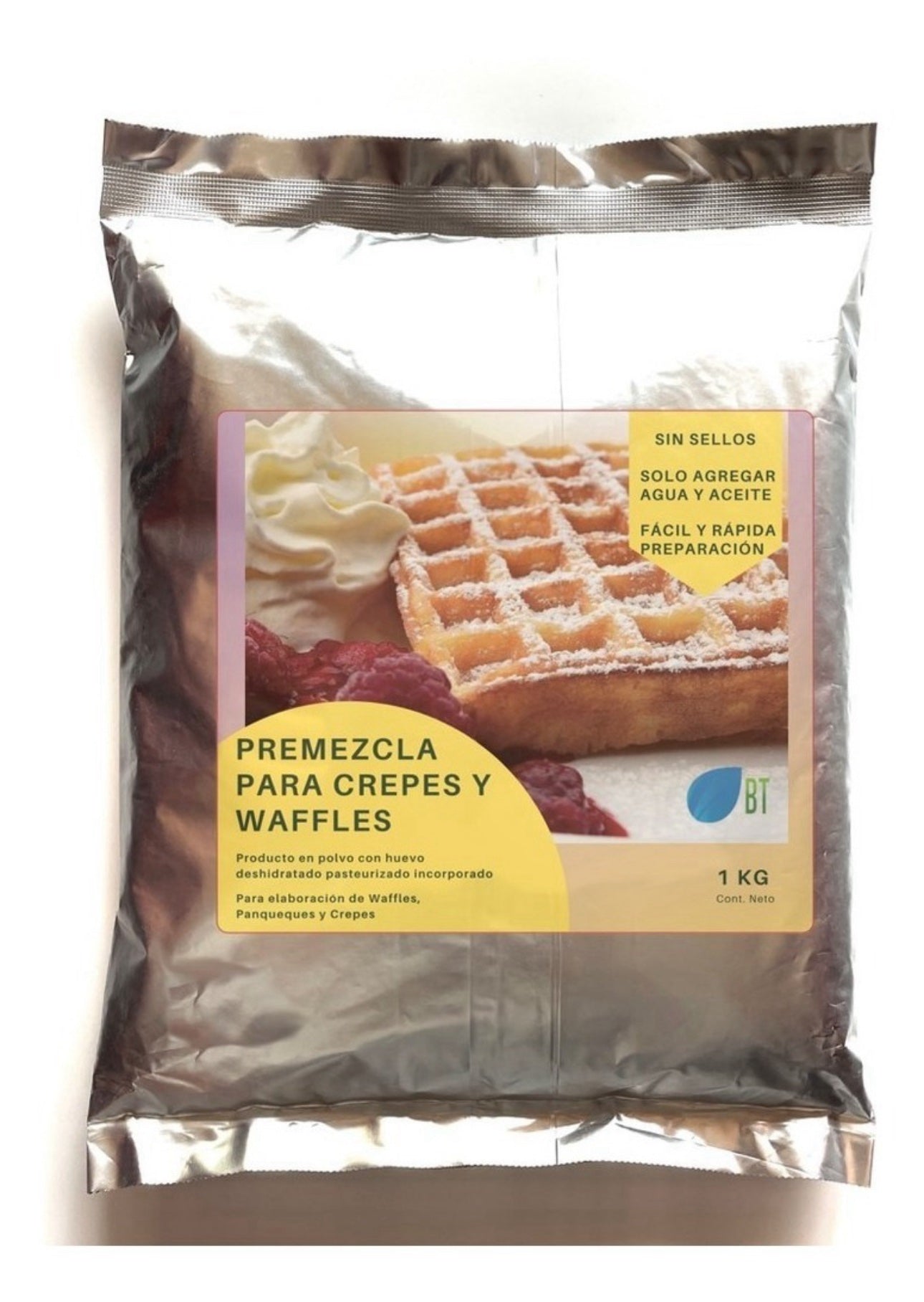 Premezcla Wafles y Panqueques 1kg