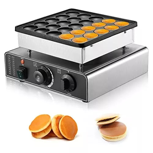 Waflera Industrial Mini Panqueques + 1 Premezcla Gratis