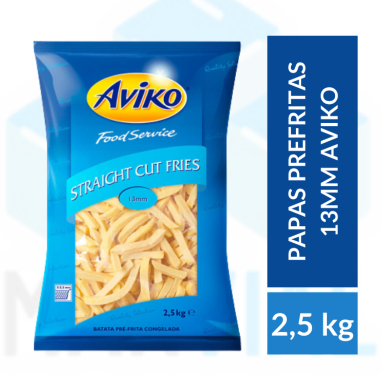 Papas Fritas 13mm Aviko 2.5kg