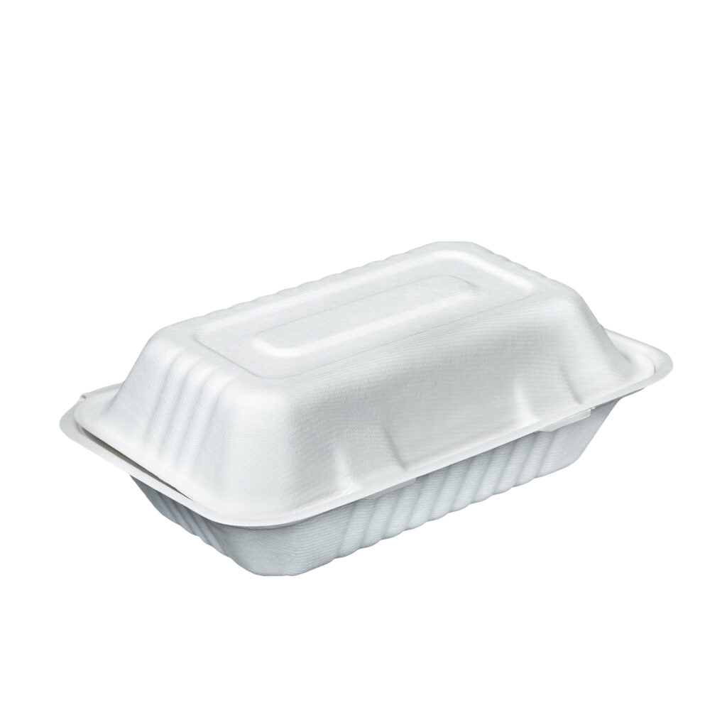 Clamshell Bagasse 900ML (500und)