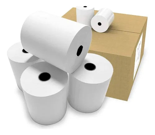 Rollo Termico 80x80 Mm 70grs Color Blanco