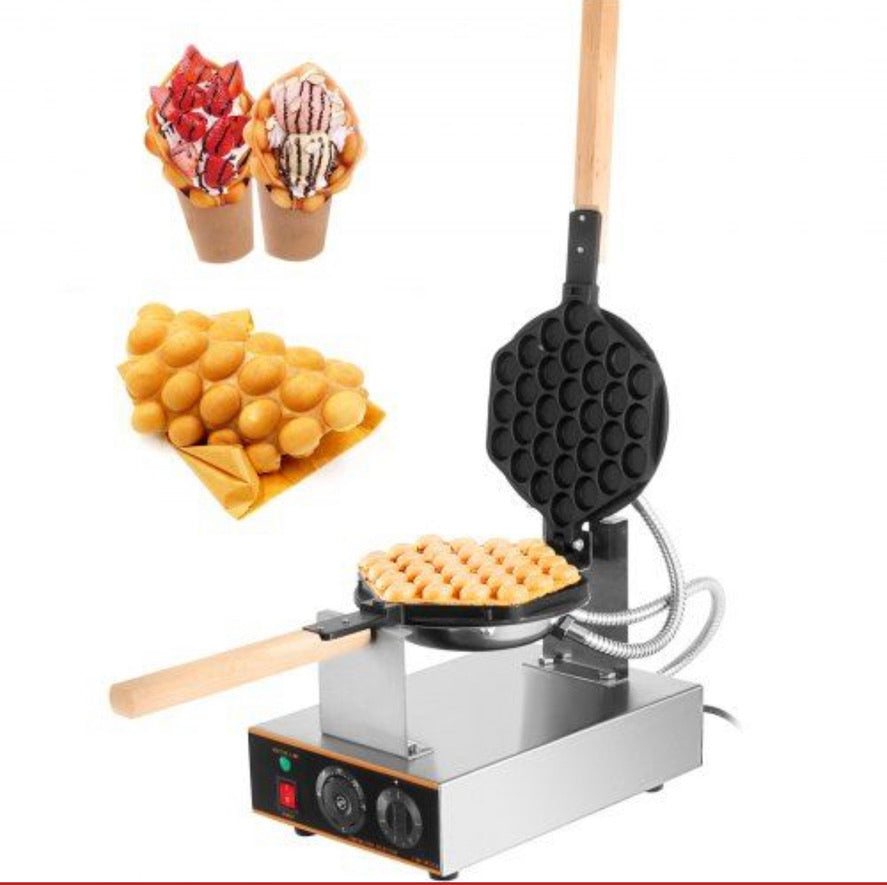 Máquina Waflera Industrial Waffle Burbuja Simple
