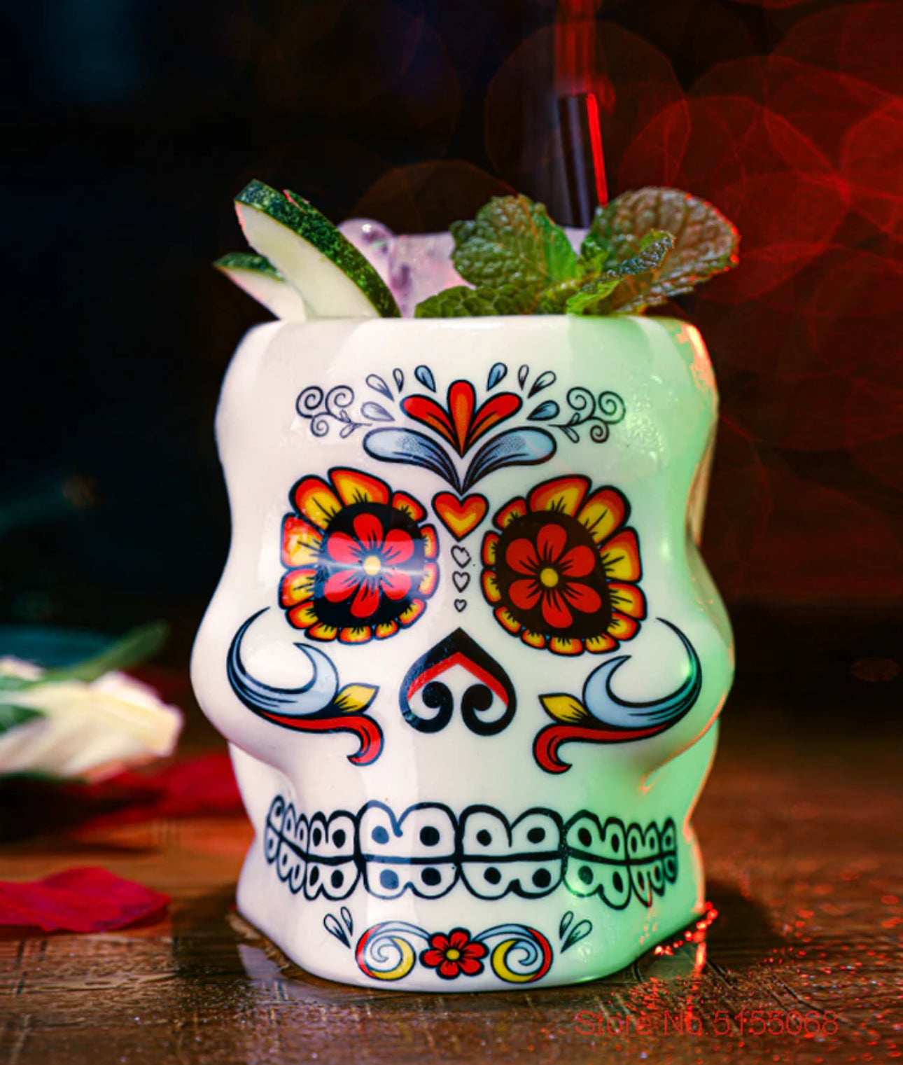 Vaso Tiki Calavera 450ml