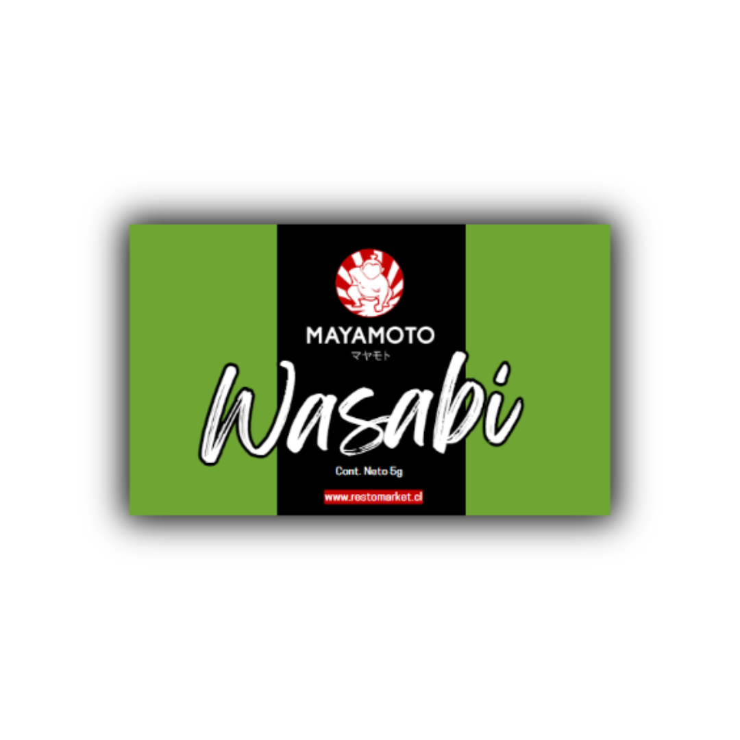 Sachet Wasabi Mayamoto 5g (200uxc)