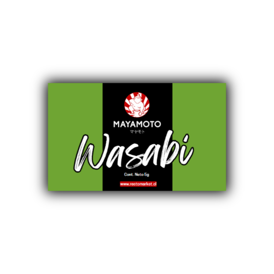 Sachet Wasabi Mayamoto 5g (200und)